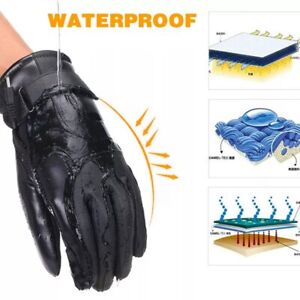 Electric Heated Gloves Usb Hand Warmer Rechargeable Outdoor Motorcycle Gloves