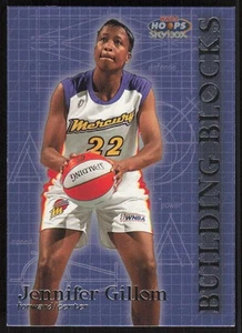 1999 Hoops WNBA Building Blocks Jennifer Gillom Card #8 - Phoenix Mercury - Picture 1 of 2