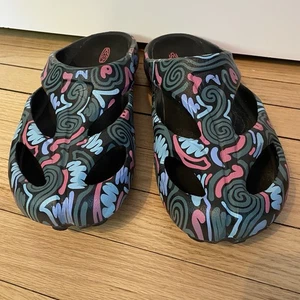Sandalias KEEN para hombre talla 14 Shanti Arts AMA multicolores zapatos impermeables sin cordones - Imagen 1 de 8