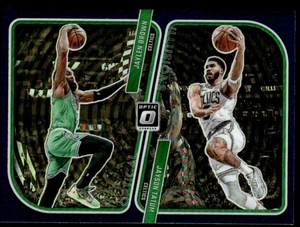 2024-25 Donruss Optic Optical Illusions Purple Jayson Tatum / Jaylen Brown #2 - Picture 1 of 2