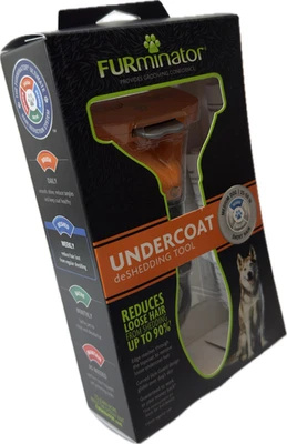 Herramienta de deshedding Furminator P-92925 para perros medianos - pelo corto (nuevo) Foto 1 de 4