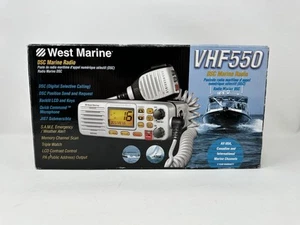 West Marine DSC Radio morskie VHF550 Nowe Open-Box - Zdjęcie 1 z 10