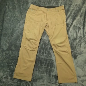Kuhl Pants Mens 40x32 Brown Straight Leg Outdoor Hiking Trail Stretch Style 5098 - Picture 1 of 24