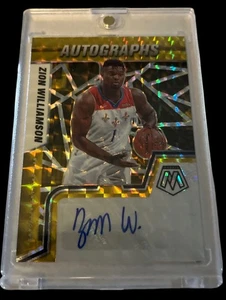Zion Williamson #AM-ZWL Signed Numbered 02/10 NBA PANINI PRIZM Sports Card - Bild 1 von 2
