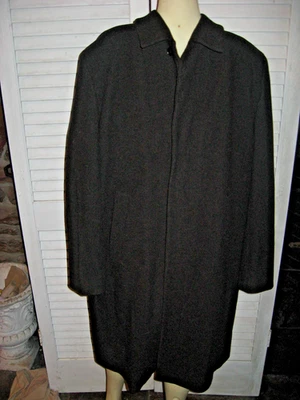 Abrigo de pasarela colección Calvin Klein años 90 Gruppo GFT Italia talla 46 carbón Foto 1 de 4