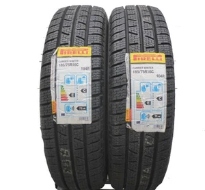 2 x PIRELLI 185/75 R16 C 104/102 Carrier Winter Winterreifen 2014 VOLL WIE NEU - Bild 1 von 7