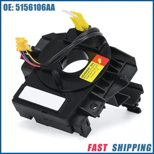 Steering Wheel Clockspring Angle Sensor 5156106AA For Jeep Wrangler JK 2007-2018 - Picture 1 of 14