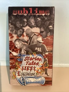 Sublime "Stories, Tales, Lies & Exaggerations" VHS Skunk No Doubt Ska/Punk 1998 - Picture 1 of 8