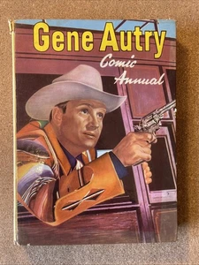 Gene Autry Comic Annual UK 1956 Good Cond. Dell Reprints Colour Comics Western - Picture 1 of 24