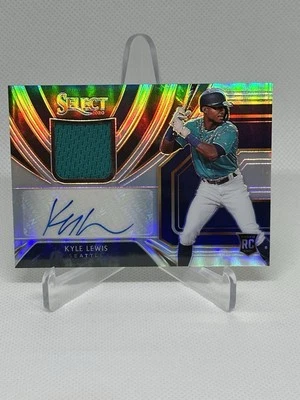 2020 Panini Select #RJA-KL Kyle Lewis Rookie Patch Auto RPA #/99 RC Mariners - Image 1 of 2