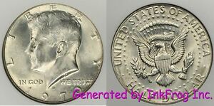 1970 D Kennedy Half Dollar Choice/Gem Bu Mint set only issue