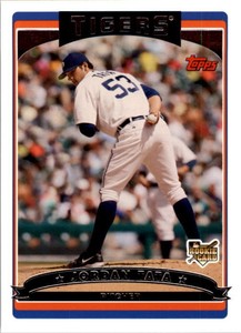 2006 Topps Update #UH152 Jordan Tata RC