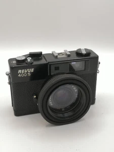 Revue 400S Kamera Sucherkamera Schwarz inkl. Revuenon 1:2.8 38mm - Bild 1 von 5