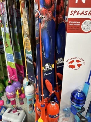 Shakespeare Marvel Spider-Man Fishing Combo 2' 6" Rod SPMANKIT 1465811 - Image 1 of 2