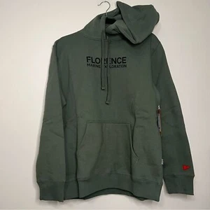 Florence Marine X Marine Exploration Hoodie Grün - Größe M - Neu mit Etikett - Bild 1 von 9