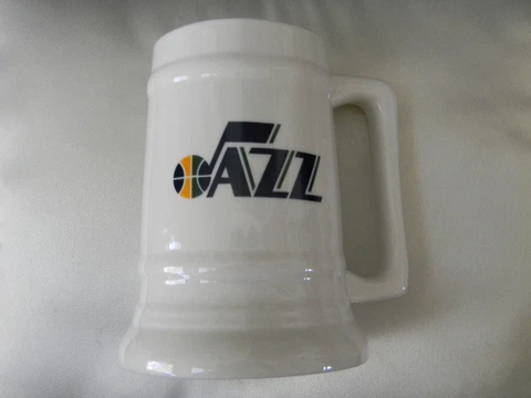 Utah JAZZ Basketball team - NBA- ceramic stein / mug Cover