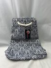 Karisma ROPE HANDLE LARGE TOTE BAG BACKPACK BLUE/WHITE Beach Tote With Tags