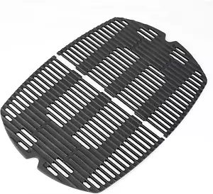 2 Stück Grillrost Gusseisen Grill Ersatzteile für Weber Q300,Q320,Q3000,Q3200 - - Bild 1 von 11