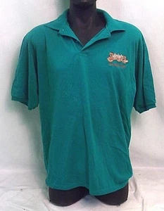 Jerzees Sidewinders Booster Club polo Mens Shirt Turquoise size XL 2 Button Up - Picture 1 of 1