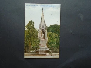 GLOUCESTERSHIRE: A VIEW OF BISHOP HOOPER'S MONUMENT, GLOUCESTER - PRINTED -1914 - Picture 1 of 2