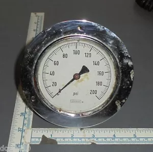 Noshok Pressure Gauge 0-200 PSI - Bild 1 von 2