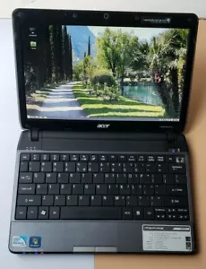 ACER Aspire 1820TZ Geniue Intel U4100 2GB RAM 160GB HDD wifi WEBCAM BLUETOOTH - Picture 1 of 10