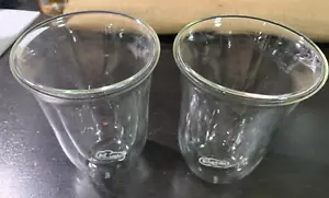 De'Longhi DeLonghi Double Walled Thermo Latte Glasses Set of 2 - Picture 1 of 5