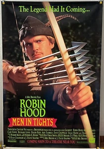 ROBIN HOOD MEN IN TIGHTS ROLLT ORIGINAL ONE SHEET MOVIE POSTER MEL BROOKS 1993 - Bild 1 von 1