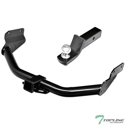 Topline For 2011-2021 Dodge Durango Class 3 Trailer Hitch Receiver 2"+Ball Mount - Imagem 1 de 4