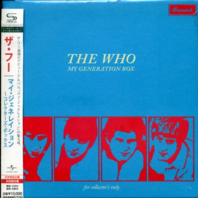THE WHO " My Generation Box " Japan Mini LP SHM 2 CD BOX 2008 UICY-93533/4 - Bild 1 von 2