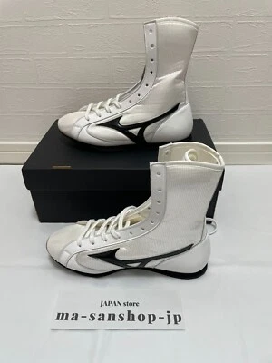 Acabador de zapatos de boxeo MIZUNO 21GA2310 MID US6 UK5 blanco Se envía en 1 día hábil Foto 1 de 4