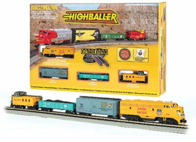 Bachmann 24002 N Scale Highballer Union Pacific Train Set NOS - Image 1 of 3