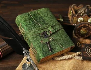 Rustic leather handmade vintage journal sketchbook for drawing and writing - Picture 1 of 6