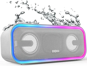 NEW Soundbox Pro+ Bluetooth Speaker 24W IPX6 Waterproof 15hr Grey - Picture 1 of 12