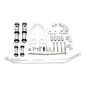 FOR YAMAHA DRAGSTAR V-STAR XVS650 99-16, XVS400 96-01 FORWARD CONTROLS FOOT PEGS - Picture 1 of 10