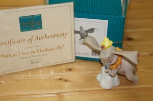 Classic Walt Disney Collection When I see an Elephant Fly Dumbo Ornament - Picture 1 of 8