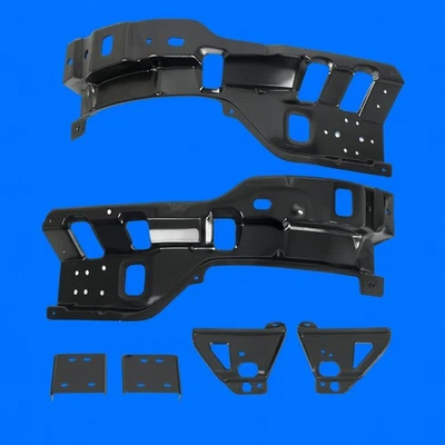 6PC Steel Front Bumper Brackets For Chevrolet Silverado 2500 3500 HD 2011-2014 - Image 1 of 4
