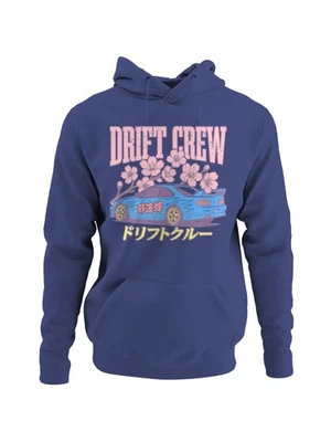 Sudadera con capucha para hombre Sakura Drift Crew Design Foto 1 de 3