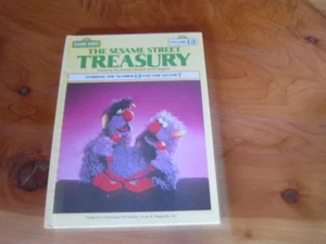 H/C BOOK THE SESAME STREET TREASURY VOLUME 13 JIM HENSON 1983 *** GREAT *** - Picture 1 of 3