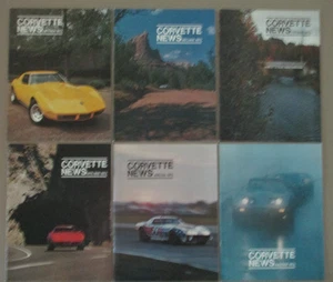 Corvette News Magazin - 1972-73 Band 16 Okt/Nov 1972 bis Aug/Sept 1973 - 6 Ausgaben - Bild 1 von 14