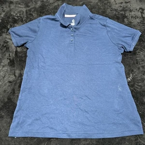 Wonder Nation Girls Size XL Navy Blue Polo School Shirt - Picture 1 of 2