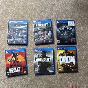 Ps4 Game Lot - Picture 1 of 1