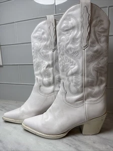 jeffrey campbell Cowboystiefel weiß 6,5 - Bild 1 von 10