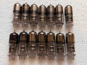 14x 6E5P Vintage Tetroden Röhren / Reflektor Goldgitter / gebraucht - Bild 1 von 1