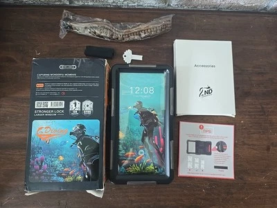 Shellbox Diving Waterproof Case, 2nd Gen - 15M - for iPhone/Samsung (black) - Image 1 of 3