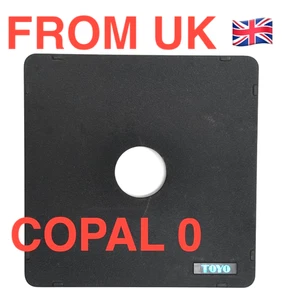 GENUINE Toyo View 45G 45D monorail metal lens board copal # 0 HOLE 35 mm - Picture 1 of 8