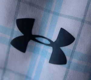Under Armour Blue Plaid PPG Fish Hunter Shirt (S) OMG! 🇺🇸 🐟 🐠 - Picture 1 of 12