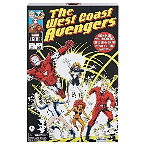 Hasbro Marvel Legends Series The West Coast Avengers Action Figures