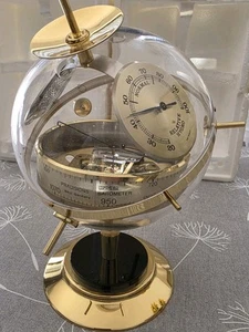 Sputnik Analoge Wetterstation mit Barometer Thermometer Hygrometer Wettervorh... - Bild 1 von 3