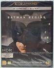 Batman Begins 4K Ultra HD Blu-ray (Danish Import) English Language New & Sealed